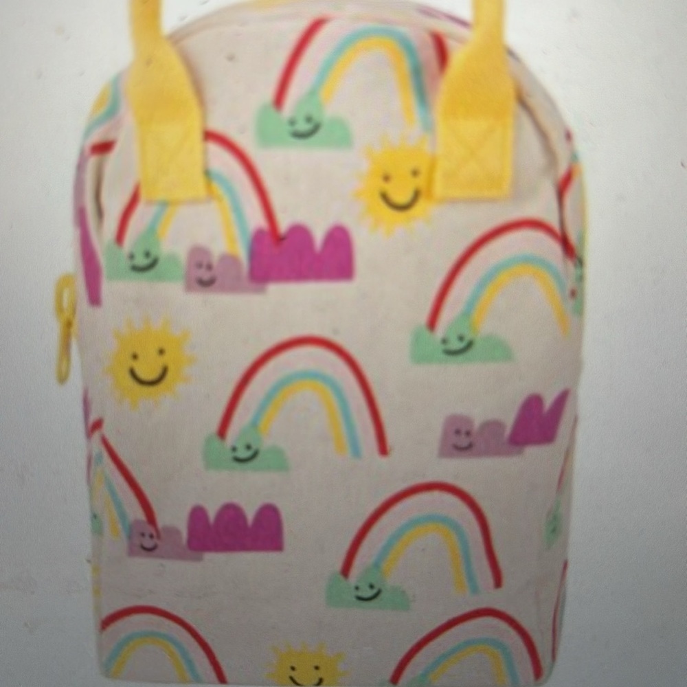 Fluff zipper lunch bag/ reusable for women/men/kids